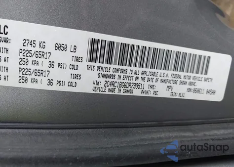 2013 Dodge Grand Caravan Sxt from USA, damaged, VIN 2C4RDGCG0DR550470